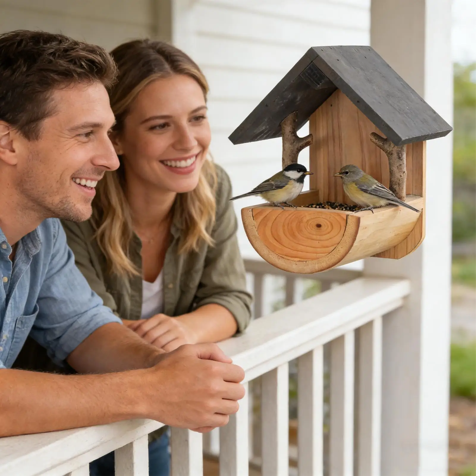 Wall Mount Wooden bird feeder  - Watches & Jewelry Repair Center New York ulasan dan harga
