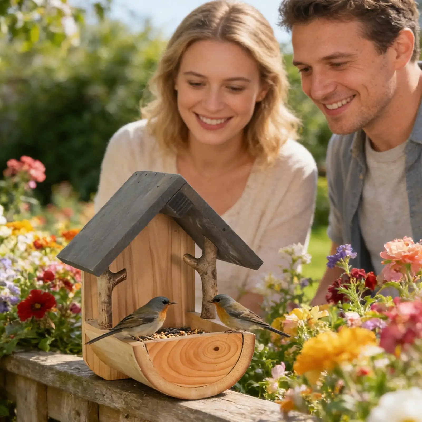 Wall Mount Wooden bird feeder  - Watches & Jewelry Repair Center New York ulasan dan harga