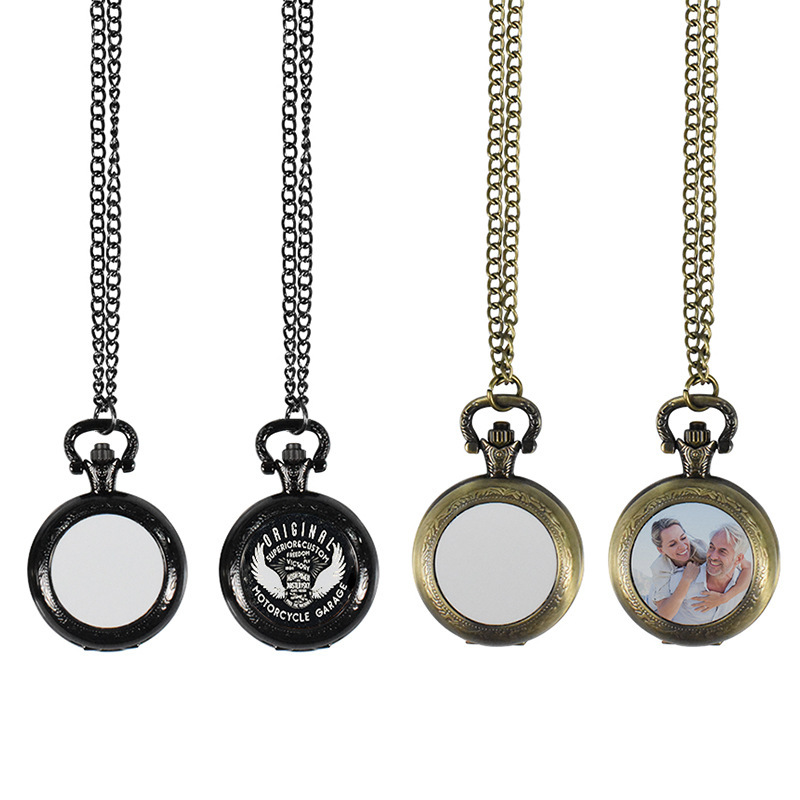 Custom Vintage Metal Pocket Wa - Jewelry Watches Women ulasan dan harga