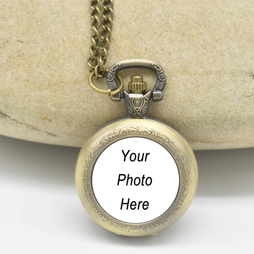 Custom Vintage Metal Pocket Wa - Jewelry Watches Women ulasan dan harga
