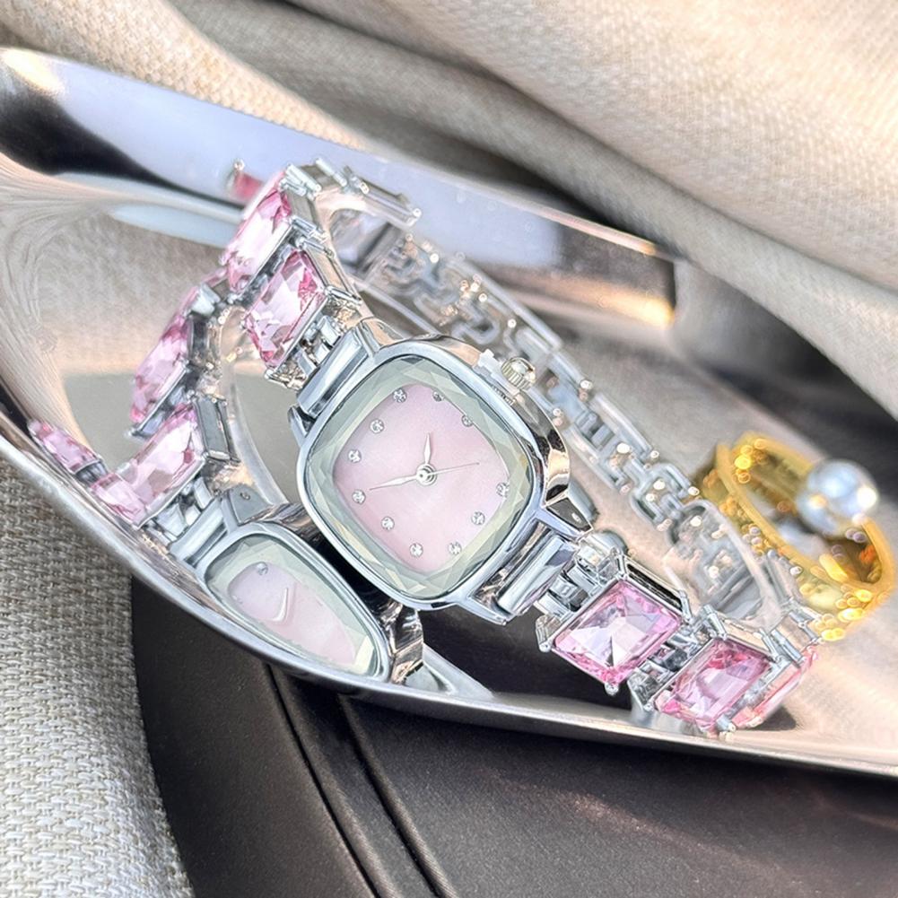 Sparkling Bracelet Watch Squar - Jewelry Watches Women ulasan dan harga