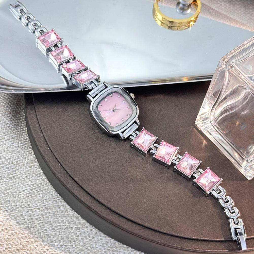 Sparkling Bracelet Watch Squar - Jewelry Watches Women ulasan dan harga