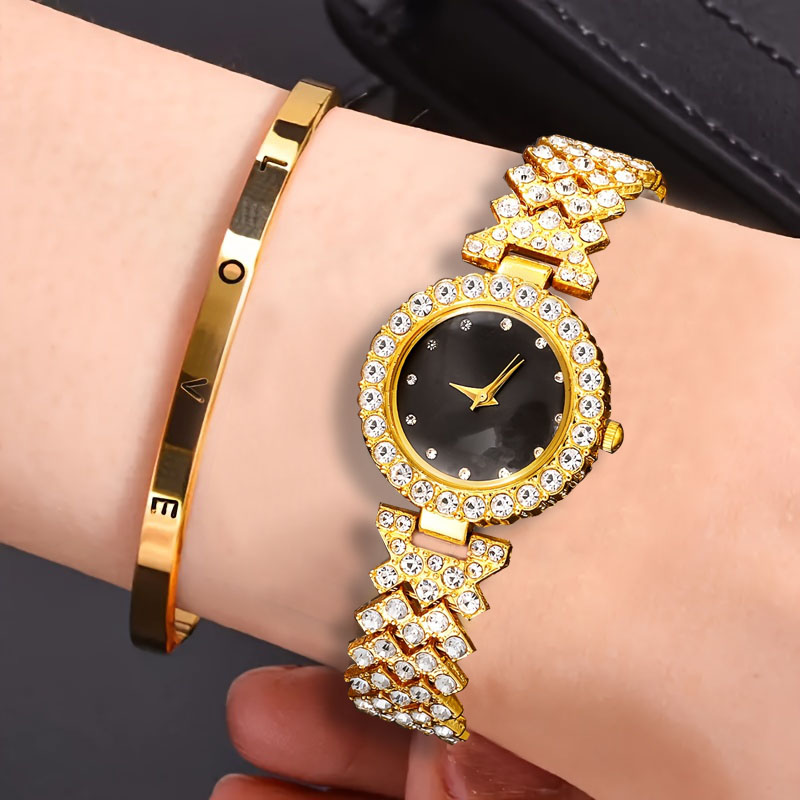 2Pcs  Quartz Watch & Jewelry S - Jewelry Watch Making ulasan dan harga