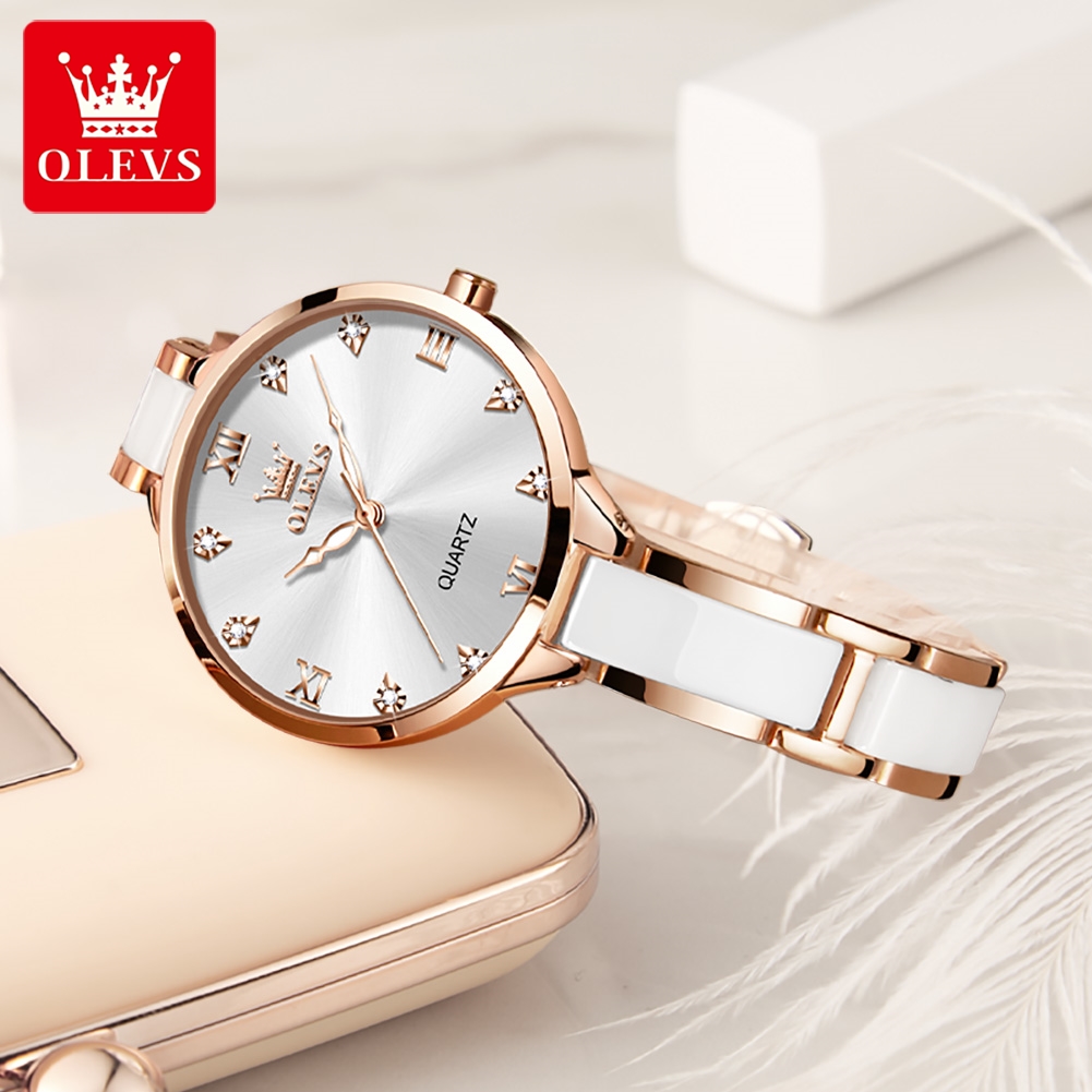 OLEVS 5872 Women Watches Quart - Jewellery Watch ulasan dan harga