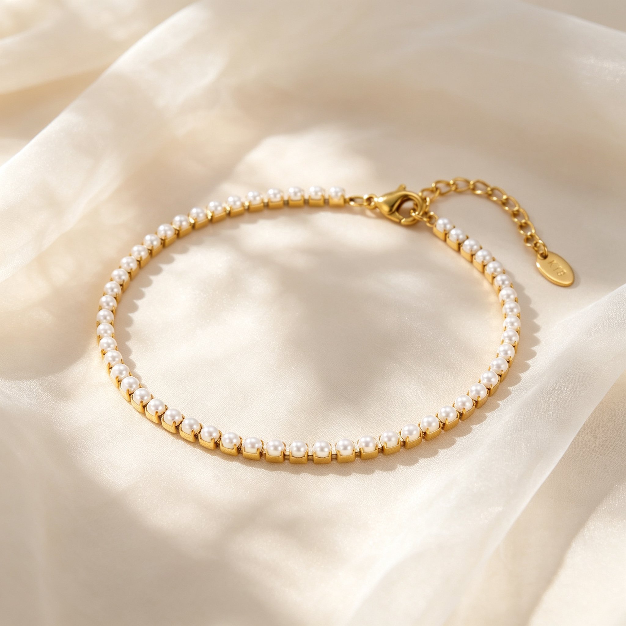 Elegant Imitation Pearl Ankle  - Jc Jewelry & Watches Photos ulasan dan harga