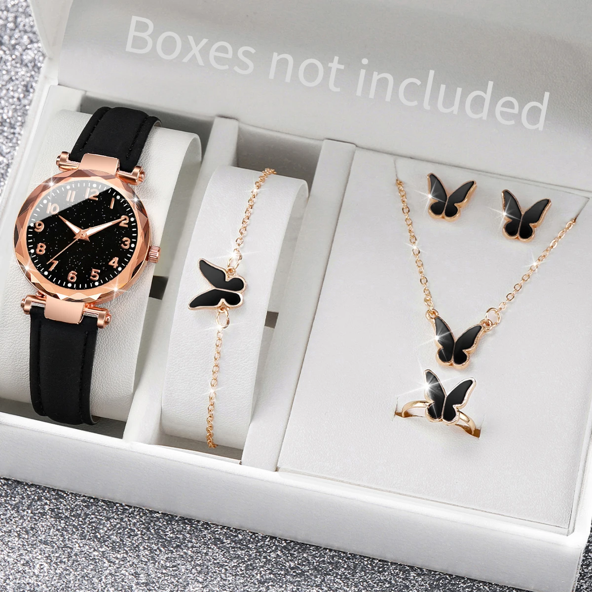5/6PCS Fashion Women Watches C - Jewelry Watch Making ulasan dan harga