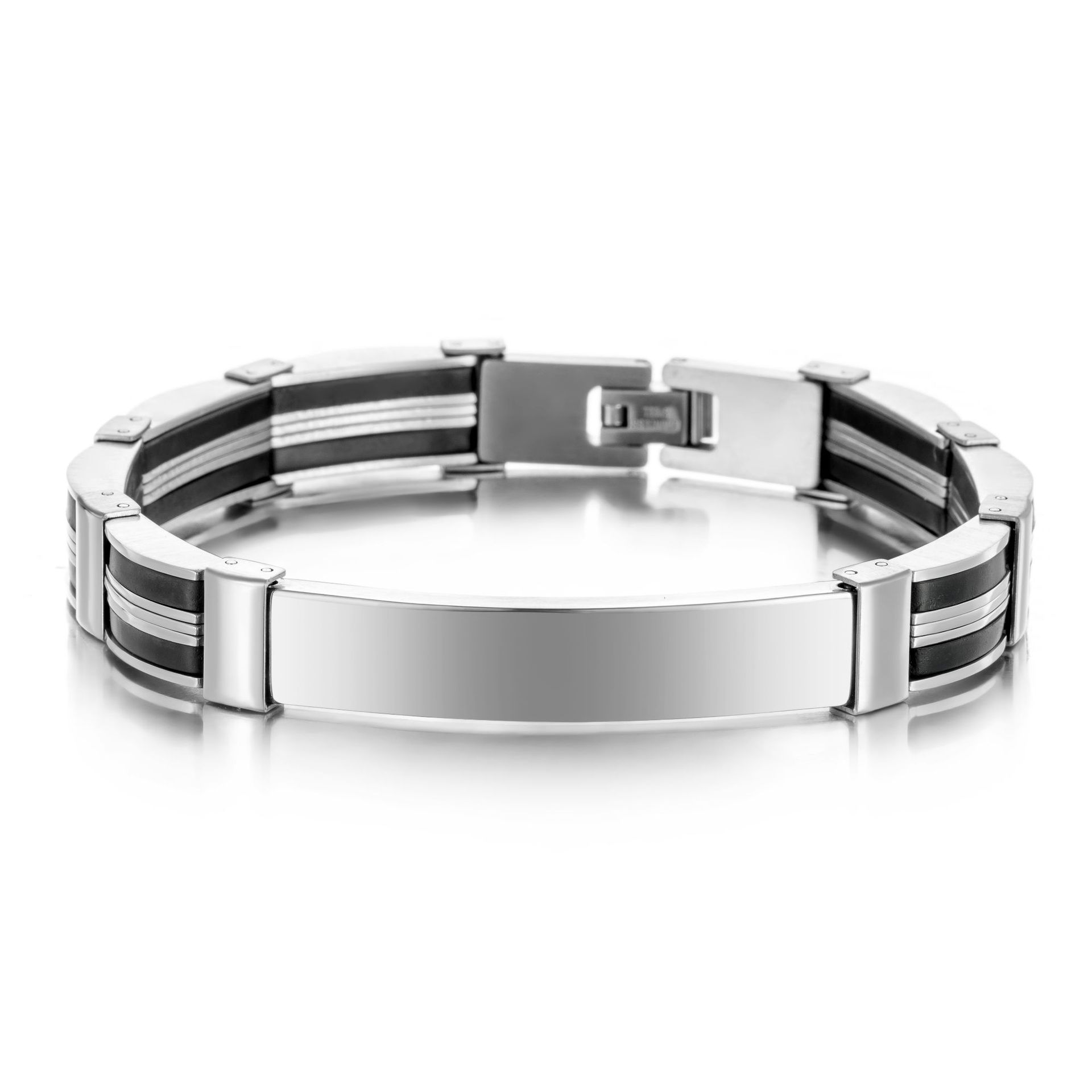 Punk Custom TEXT Name Men Stai - Jewelry Watches Women ulasan dan harga