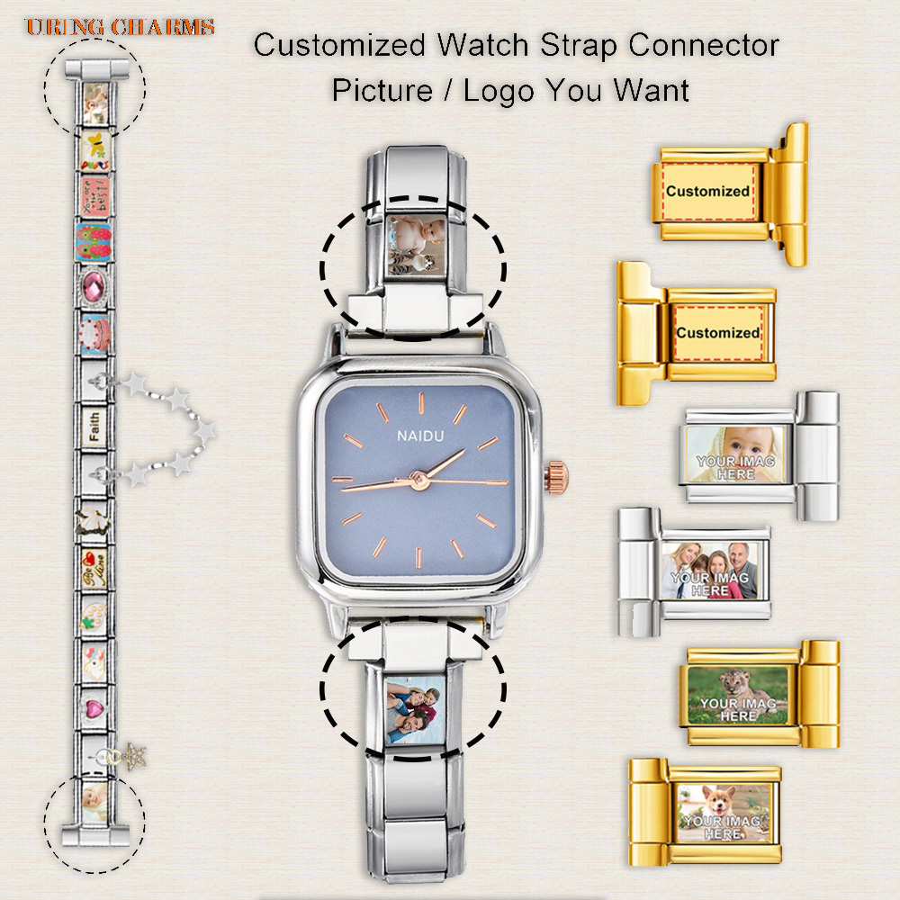 1 pair Picture Logo Customized - Jewelry Watch Making ulasan dan harga
