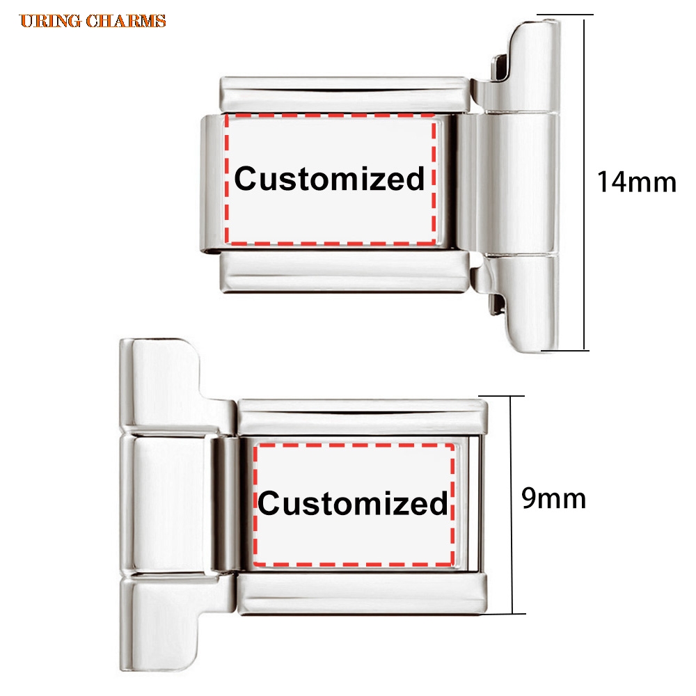 1 pair Picture Logo Customized - Jewelry Watch Making ulasan dan harga