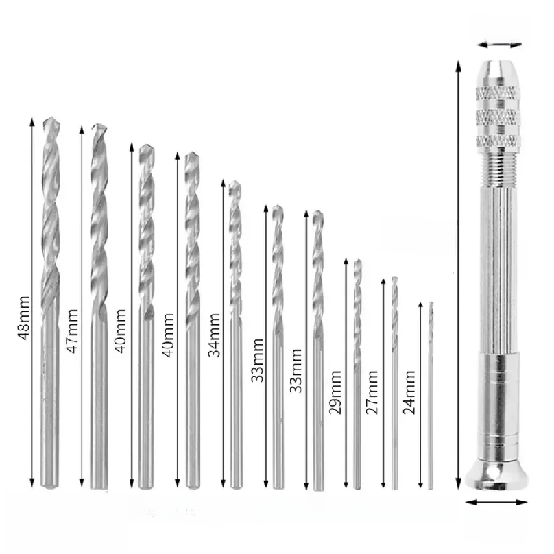 0.8-3.0mm Mini Hand Drill Wood - Watches & Jewelry Repair Center New York ulasan dan harga